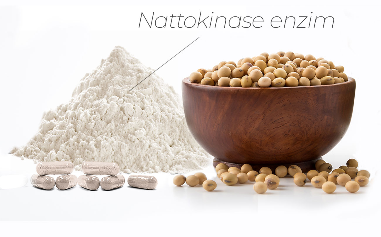 Nattokináz 20 000 FU, GreenFood Nutrition Nattokinase, 2x90 kapszula