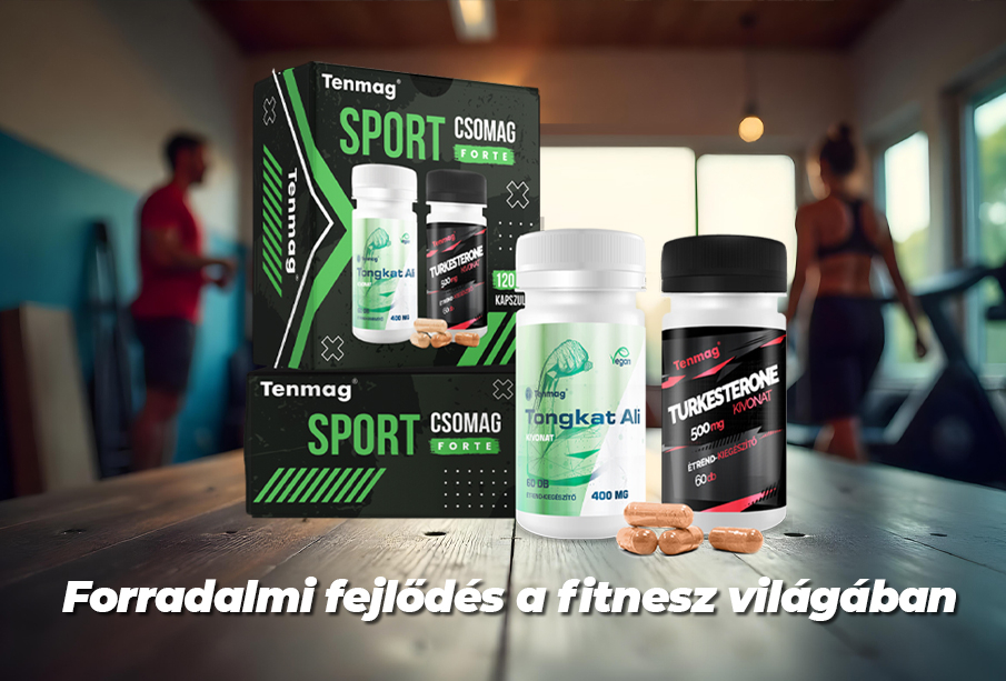 Forradalmi fejlődés a fitnesz világában a Tenmag Sport csomaggal