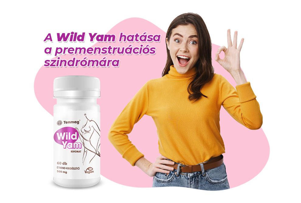 A Wild Yam hatása a premenstruációs szindrómára 